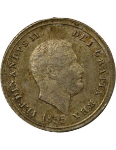 Naples et Sicile Ferdinand II des Deux-Siciles Ferdinand II - 10 Grana Argent - 1855 10 grana Argent 1855 2