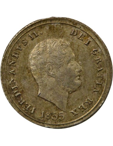 Naples et Sicile Ferdinand II des Deux-Siciles Ferdinand II - 10 Grana Argent - 1855 10 grana Argent 1855