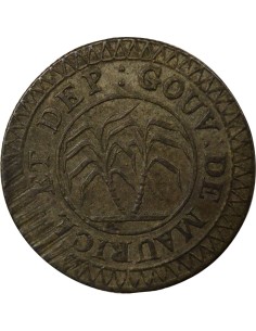 Ile Maurice 50 Sous Argent - 1822 Calcutta 50 sous Argent 1822 Calcutta 2