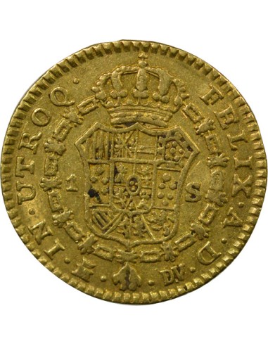 Espagne Charles III d'Espagne Charles III - Escudo Or - 1787 M Madrid DV 1 escudo Or 1787 AI Madrid