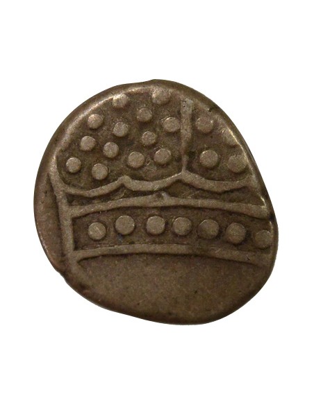 Indes Françaises Louis XV Louis XV - Fanon Argent - 1714 / 1774 Pondichéry 1 fanon Argent 1714-1774 Pondichéry