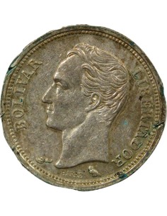 Venezuela Simon Bolivar Simon Bolivar - 25 Centimos Argent - 1960 Paris 25  centimos Argent 1960 A Paris 2