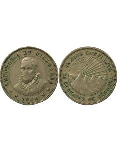 Nicaragua 25 Centavos - 1946 Londres 25 centavos Cuivre-Nickel 1946 Londres