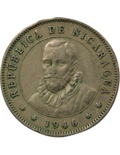 Nicaragua 25 Centavos - 1946 Londres 25 centavos Cuivre-Nickel 1946 Londres 2