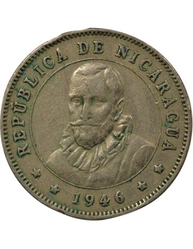 Nicaragua 25 Centavos - 1946 Londres 25 centavos Cuivre-Nickel 1946 Londres