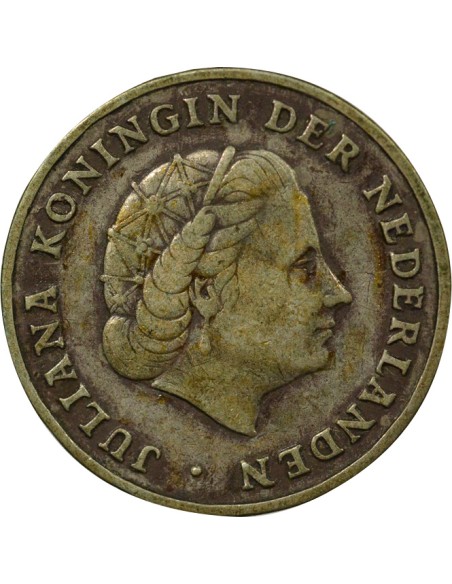 Antilles Néerlandaises Juliana Juliana - Gulden Argent - 1952 Utrecht 1 gulden Argent 1952 Utrecht