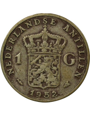 Antilles Néerlandaises Juliana Juliana - Gulden Argent - 1952 Utrecht 1 gulden Argent 1952 Utrecht