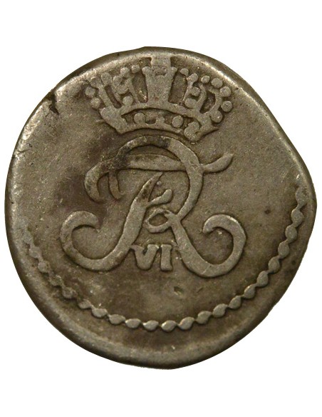 Frédéric VI - 2 Fano Argent - 1816 Tranquebar 2 fano Argent 1816 Tranquebar