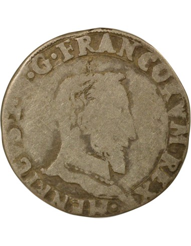 Henri II 5e Type 1/2 teston Argent 1553 M Toulouse