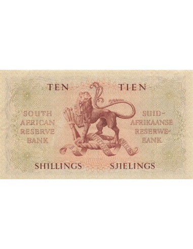 Afrique du Sud 10 Shillings - 13-11-1957 - P.91 10 shillings 1957