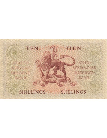 Afrique du Sud 10 Shillings - 13-11-1957 - P.91 10 shillings 1957