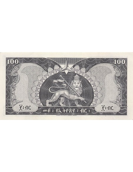 Empereur 100 Dollars - Haïlé Sélassié - ND (1966) - P.29 100 dollars 1966