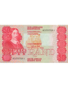 Afrique du Sud 50 Rand - ND (1984) - P.122a 50 rand 1984