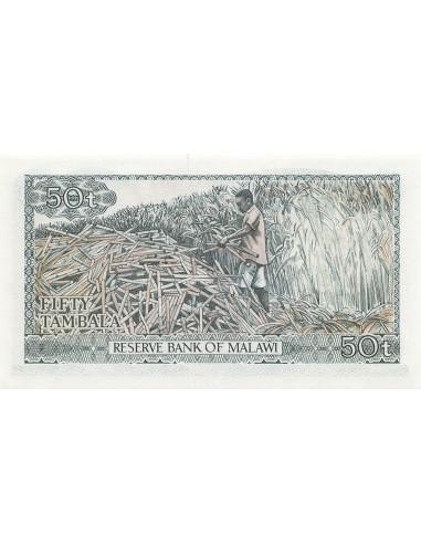 Malawi 50 Tambala - 31-01-1975 - P.9c 50 tambala 1975