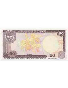 Colombie 50 Pesos Oro - 01-01-1986 - P.425b 50 pesos oro 1986 2