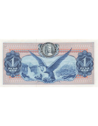 Colombie 1 Peso Oro - 02-01-1964 - P.404b 1 peso oro 1964