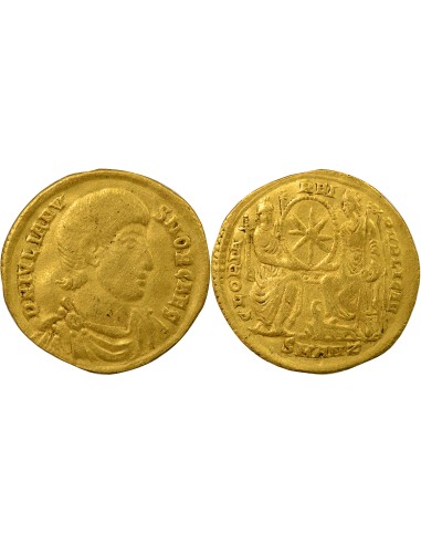 Rome Empire Julien II le Philosophe Rome & Constantinople 1 solidus Or 361 Antioche