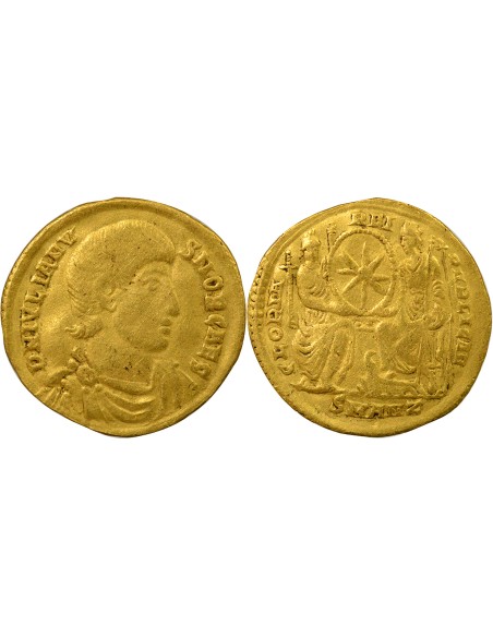 Rome Empire Julien II le Philosophe Rome & Constantinople 1 solidus Or 361 Antioche