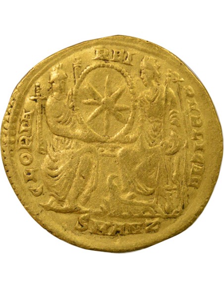 Rome Empire Julien II le Philosophe Rome & Constantinople 1 solidus Or 361 Antioche