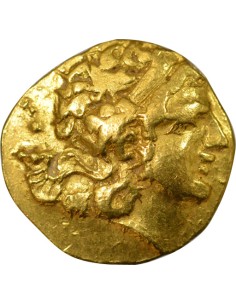 Royaume du Pont Mithridates VI au nom de Lysimaque 1 statère Or 88-86 Av JC Tomis 2