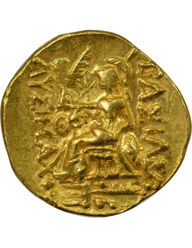 Royaume du Pont Mithridates VI au nom de Lysimaque 1 statère Or 88-86 Av JC Tomis