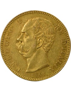 Italie Charles-Albert Humbert I - 100 Lire Or - 1888 R Rome 100 lire Or 1888 R Rome 2