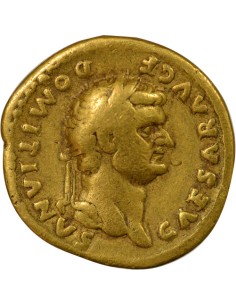Rome Empire Domitien Corne d'Abondance 1 aureus Or 76 R Rome 2