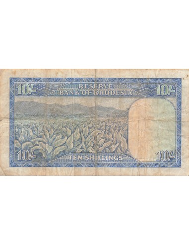 Reine d'Angleterre et du Commonwealth 10 Shillings - Elisabeth II - 1968 - P.27 10 shillings 1968