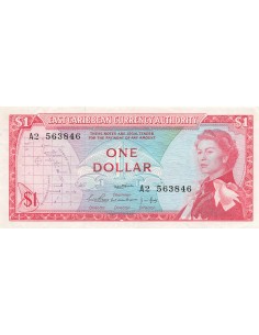 Etats Caraïbes orientales Elisabeth II