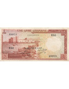 Liban 1 Livre - 1952 - P.55 1 livre 1952
