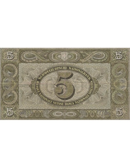 Suisse 5 Francs - 16-10-1947 - P.11m 5 francs 1947