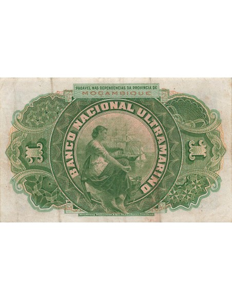 Mozambique 1 Escudo - 01-09-1941 - P.81 1 escudo 1941