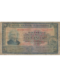 Mozambique 20 Escudos - 29-11-1945 - P.96 20 escudos 1945