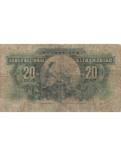 Mozambique 20 Escudos - 29-11-1945 - P.96 20 escudos 1945 2