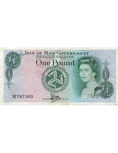 Ile de man Elisabeth II