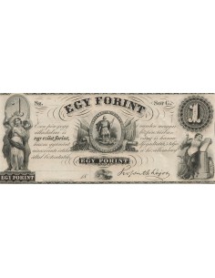 Hongrie 1 Forint - ND (1852) - P.S141 1 forint 1852