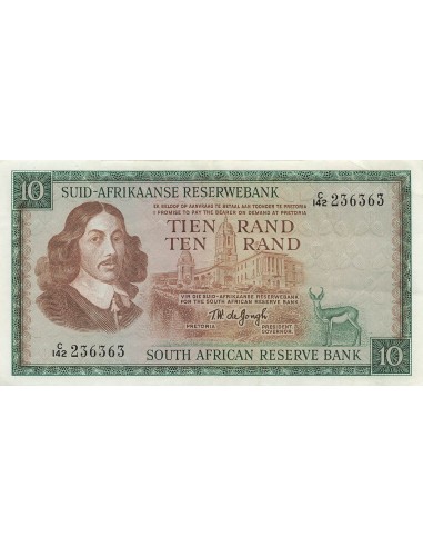 Afrique du Sud Jan Van Riebeeck 10 Rand - Jan Van Riebeeck - ND (1967) - P.114b 10 rand 1967