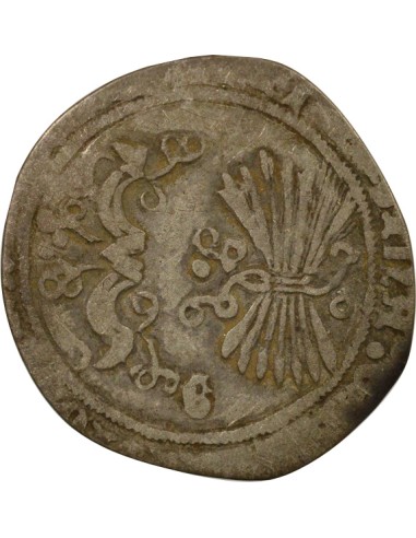 Espagne Ferdinand & Isabelle Ferdinand & Isabelle - Real Argent - 1506 / 1520 G Grenade 1 real Argent 1506-1520 Grenade