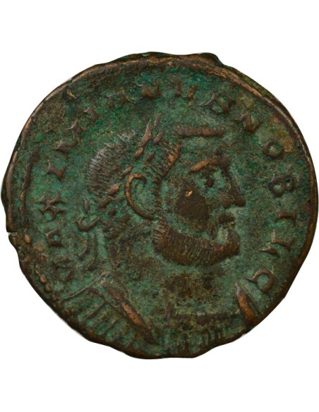 Rome Empire Galère Génie 1 ae Cuivre 303 Londres