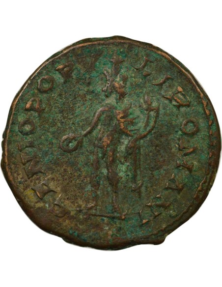 Rome Empire Galère Génie 1 ae Cuivre 303 Londres