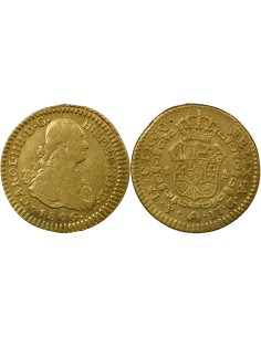 Colombie Charles IV d'Espagne Charles IV - Escudo Or - 1806 P Popayan JF 1 escudo Or 1806 Popayan