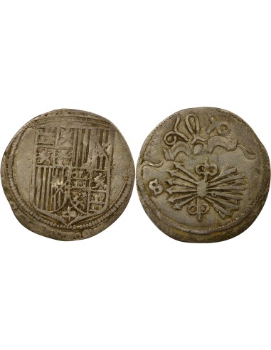 Espagne Ferdinand & Isabelle Ferdinand & Isabelle - Real Argent - 1497 / 1520 S Séville 1 real Argent 1497-1520 S Séville