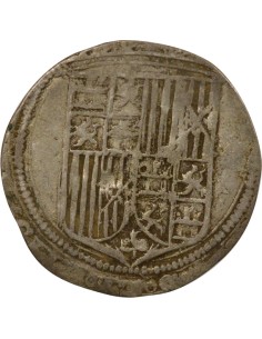 Espagne Ferdinand & Isabelle Ferdinand & Isabelle - Real Argent - 1497 / 1520 S Séville 1 real Argent 1497-1520 S Séville 2