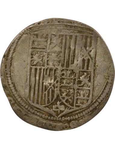 Espagne Ferdinand & Isabelle Ferdinand & Isabelle - Real Argent - 1497 / 1520 S Séville 1 real Argent 1497-1520 S Séville