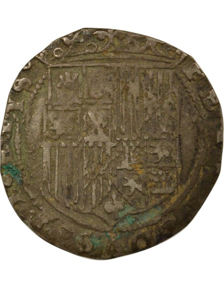 Espagne Ferdinand & Isabelle Ferdinand & Isabelle - Real Argent - 1556 / 1560 S Séville 1 real Argent 1556-1560 S Séville