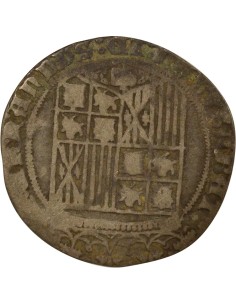 Espagne Ferdinand & Isabelle Ferdinand & Isabelle - Real Argent - 1497 / 1520 B Burgos 1 real Argent 1497-1520 Burgos 2