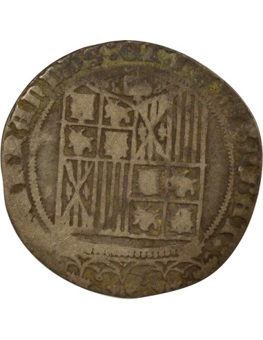 Espagne Ferdinand & Isabelle Ferdinand & Isabelle - Real Argent - 1497 / 1520 B Burgos 1 real Argent 1497-1520 Burgos