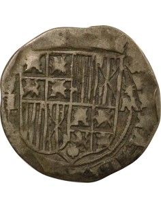 Espagne Ferdinand & Isabelle Ferdinand & Isabelle - Real Argent - 1557 / 1566 T Tolède 1 real Argent 1557-1566 Tolède 2