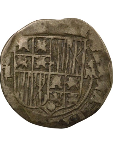 Espagne Ferdinand & Isabelle Ferdinand & Isabelle - Real Argent - 1557 / 1566 T Tolède 1 real Argent 1557-1566 Tolède