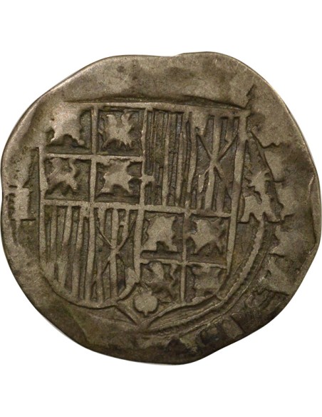 Espagne Ferdinand & Isabelle Ferdinand & Isabelle - Real Argent - 1557 / 1566 T Tolède 1 real Argent 1557-1566 Tolède